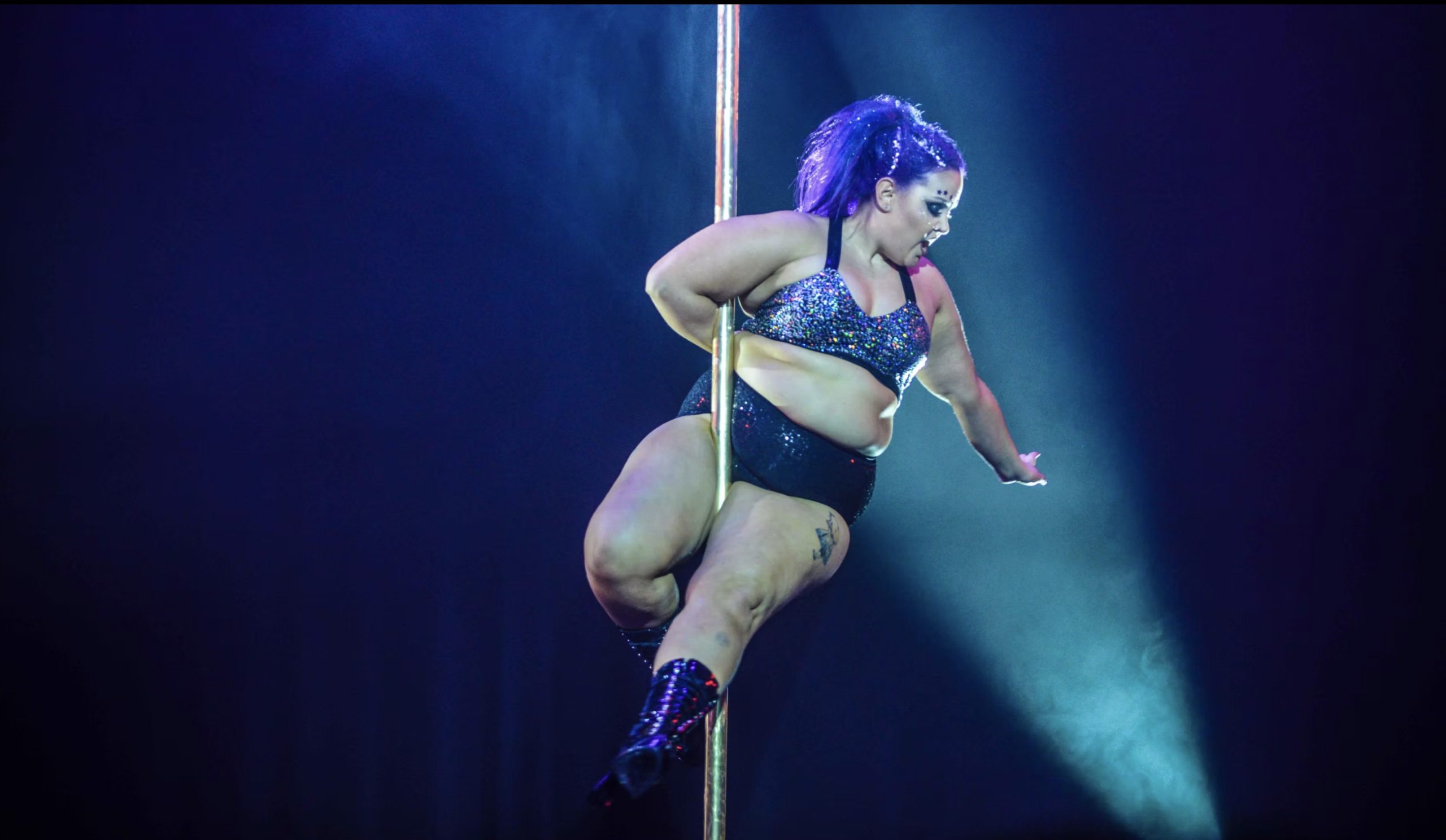 Female Pole Dancer Performer